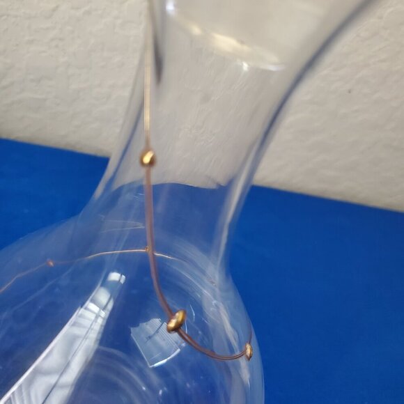 VTG Gold Dot Swirl Glass Decanter 2004 - Picture 5 of 8